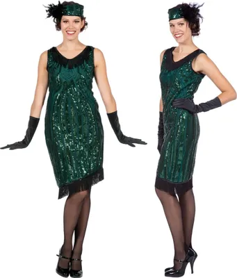 Image de Charleston Femme Deluxe Charlotte Vert 36
