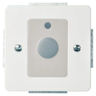 Zdjęcie produktu dla Schneider Electric 740070, Przyciskany przełącznik, Biały, IP20, REACh, RoHS, 24 - 24 V, 75 mm