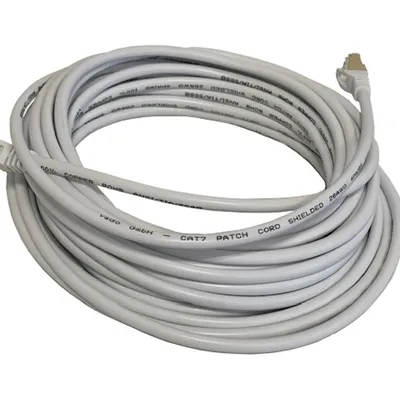 Zdjęcie produktu dla 20m kabel krosowy kabel sieciowy CAT7 okrągły szary kabel krosowy do Internetu