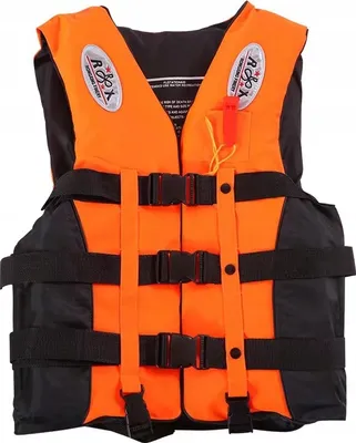 Immagine prodotto di Giubbotto di salvataggio 50N taglia S per bambini fino a 25 kg - Kayak, SUP, barca - Arancione
