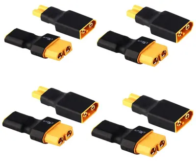4 Paar XT30 auf XT60 Adapter für RC LiPo Akku