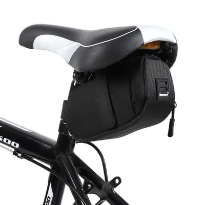 Zdjęcie produktu dla Torba rowerowa pod siodełko Wozinsky 0,6 l czarna (WBB8BK czarna)