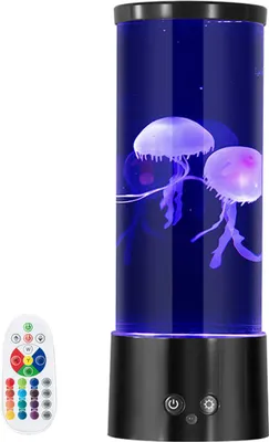 Produktbild von 17-farbige LED-Quallenleuchten für Aquarien – 4 Modi, schafft entspannte Unterwasser-Atmosphäre