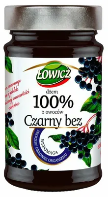Lowicz Holunder 100% Marmelade / konfitüre 235g