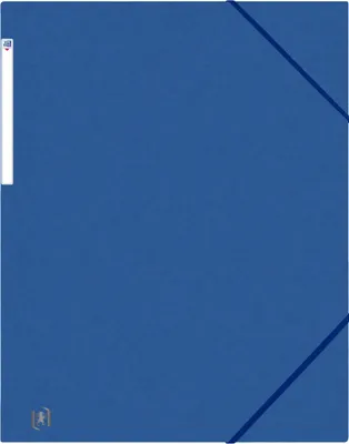 Produktbild von Oxford - Elastomap Top File+ A3 3 Klappen 390gr blau | 10 Stück