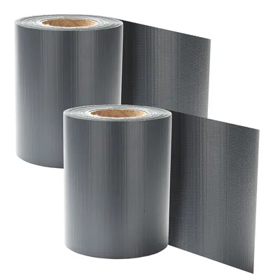 Zdjęcie produktu dla Yakimz paski prywatności Różne podwójne siatki ogrodzeniowe PVC folia ogrodzeniowa ogrodzenie ogrodowe ramię odblaskowe z klipsami 2 rolki 70m x 19cm antracyt