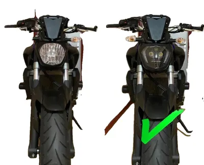 Obrázek produktu pro Motocyklové světlomety, LED, vodotěsné, světlomety