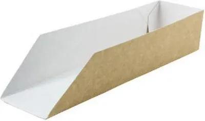 Image de Barquette à hot-dog 25 x 6 x 5 cm 100 pièces.