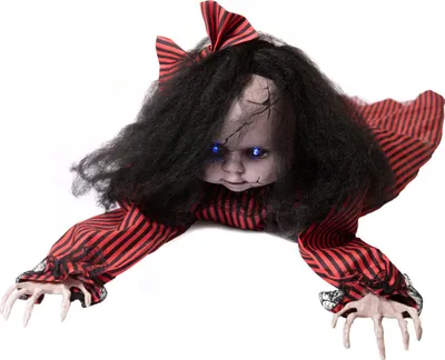 Obrázek produktu pro Halloween strašidelná panenka, 110 cm