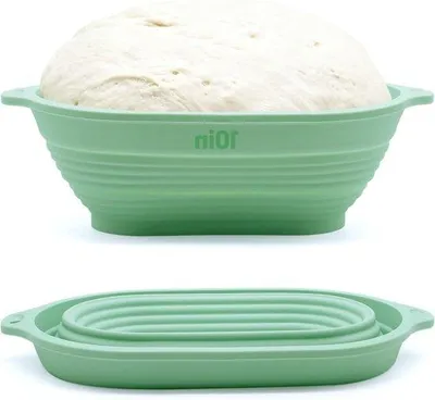 Produktbild von Silikonrechte Runde Form für Brotbacken, 28 cm, ideal für Anfänger und Profis