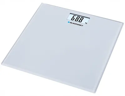 Produktbild von Blaupunkt BSP301 Badwaage 150 kg aus Glas, elektronisch, Display BLAUPUNKT BSPG 301