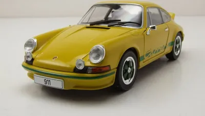 Produktbild von Whitebox 124189 Porsche 911 Carrera 2.7 RS 1972 gelb 1:24