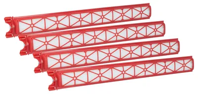 Produktbild von vhbw 4 Staubsaugerfilter Ersatz für Dyson 974281-01 für Staubsauger - HEPA-Filter Rot