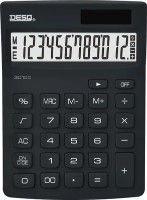 Produktbild von Desq - Tischrechner New Generation Compact 30100, schwarz