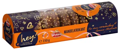 Obrázek produktu pro Wicklein Mini Elisen perník s křupavými mandlovými křehkými lupínky 150g