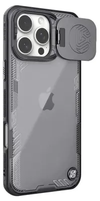 Zdjęcie produktu dla Nillkin Iceblade Prop etui na iPhone 16 Pro – czarne