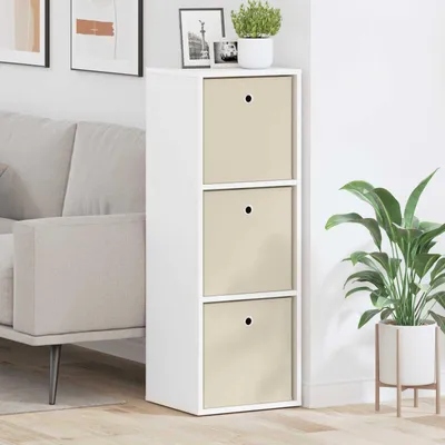 Obrázok produktu pre Maison Exclusive – komoda so zásuvkami, biela, 35 x 32 x 99,5 cm