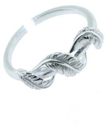 Produktbild von Zehenring Zehring geflochtenes Blatt 925 Silber