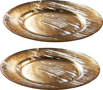 Produktbild von Teller "Golden Dust" 2er Set (33cm)