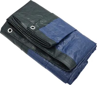 Obrázok produktu pre Polyetylénová plachta, 4 m x 3 m, tkaná, potiahnutá, C.A.O., odolná voči poveternostným vplyvom, ochranná