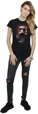 Produktbild von Star Wars - "The Last Jedi" T-Shirt für Damen BI42737 (XL) (Weiß)