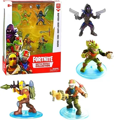Produktbild von Fortnite 4er Pack Squad Figuren 35639