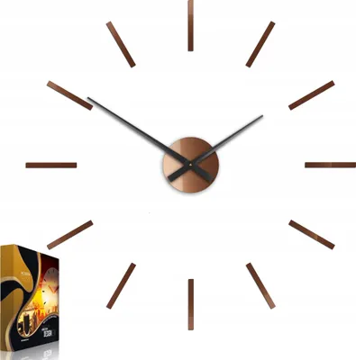 Produktbild von ModernClock, wanduhr copper groß, wanduhr 65cm, Solo Copper, DIY, Uhr, Quarzuhr