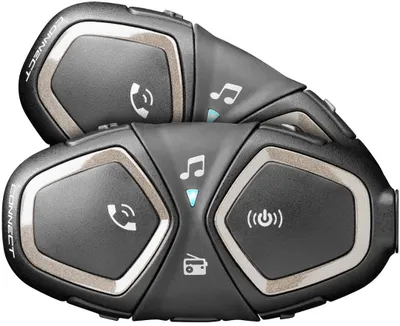 Immagine prodotto di Sistema di comunicazione per casco INTERPHONE Double-Kit, accessori inclusi