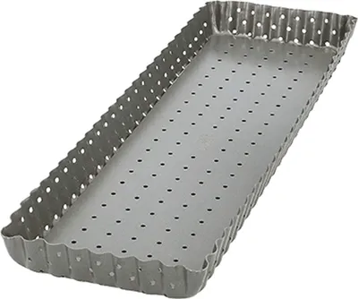 Immagine prodotto di Teglia per crostate - grigio - 35 x 11 cm - Acciaio al carbonio - rivestimento antiaderente