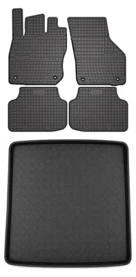 Immagine prodotto di Tappetini gomma SolidPRO + bagagliaio per Skoda Octavia IV 2020- 5 pezzi