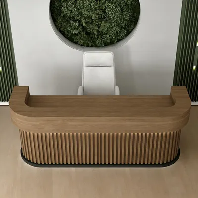Produktbild von Bartheke, Theke, Empfangstheke, Kassentheke, Servicetheke, Verkaufstheke für Bekleidungsgeschäfte 280 * 60 cm /Mutw-280/