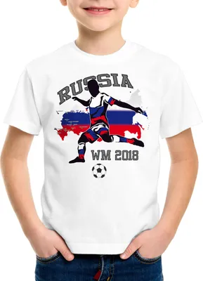 Produktbild von style3 WM 2026 Russland Kinder T-Shirt Fußball Weltmeisterschaft Fan-Outfit Russia