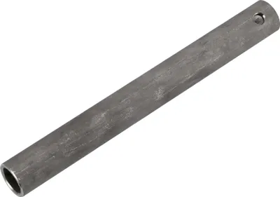 Obrázek produktu pro Trubka na operku nohou vlevo, délka 190 mm, nerezová ocel - pro Simson SR4-1 Sparrow, SR4-2, SR4-3, SR4-4