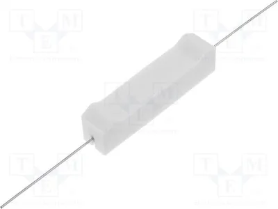 Produktbild von 10x Widerstand: Drahtwiderst Zement 10W THT 5% 22Ω  10x9x49mm PRWAAWJW220B00 Widerstä