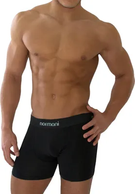 Produktbild von normani 6 Stück Boxershorts einfarbig aus Modal und Baumwolle