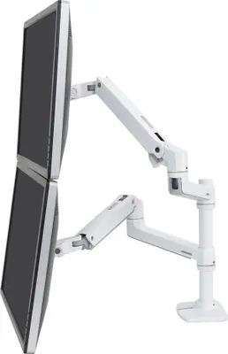 Obrázek produktu pro Ergotron LX Series 45-492-216, 18 kg, 61 cm (24"), 75 x 75 mm, 100 x 100 mm, Nastavení výšky, Bílá