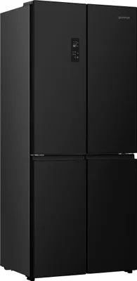 Produktbild von Gorenje NRM819D61BX Kühl-/Gefrierkombination, Crossdoor, Flügeltüren, 460 Liter, NoFrost Plus, Schwarz