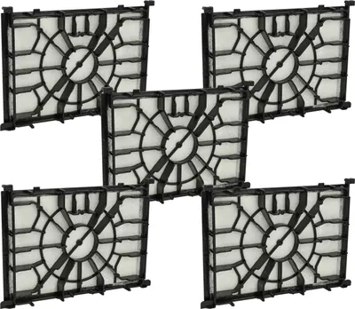 Produktbild von vhbw 5x Motorschutz-Filter kompatibel mit Siemens VSM5, VSQ5, VSQ 8M1/03, VSQ 8337/03, VSC7AC342, VS06V212, VSQ 8SEN 72 B/03, VSQ5X12M1 Staubsauger