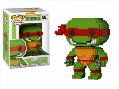 Produktbild von Funko Pop! 8-Bit: Teenage Mutant Ninja Turtles - Raphael #06