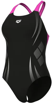 Produktbild von Arena Poseidonia Pro Back Badeanzug für Damen, Farbe:Schwarz, Größe:44