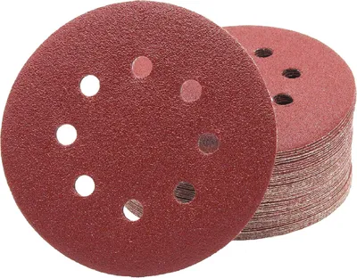 Produktbild von Professionelle Schleifscheiben? 50 Stš¹ck? 8 L?cher? ? 125 mm? K?rnung 100? Fš¹r Exzenterschleifer? Schleifbl?tter? Schleifpapier? Schleifpads
