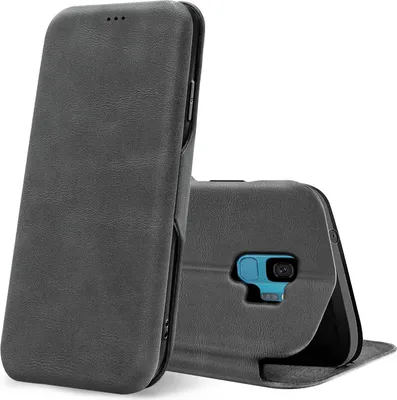 Immagine prodotto di Custodia flip a conchiglia per Samsung Galaxy S9 cover Book Cover Custodia per cellulare con slot per schede Copertura protettiva premium