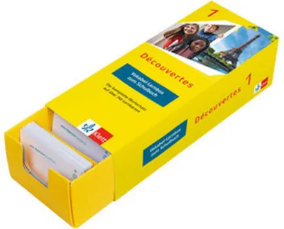 Obrázek produktu pro Découvertes 1 (ab 2020) - Vokabel-Lernbox zum Schulbuch 1. Lernjahr