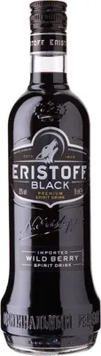 Produktbild von Eristoff Black Vodka 18% Vol. 0.7L
