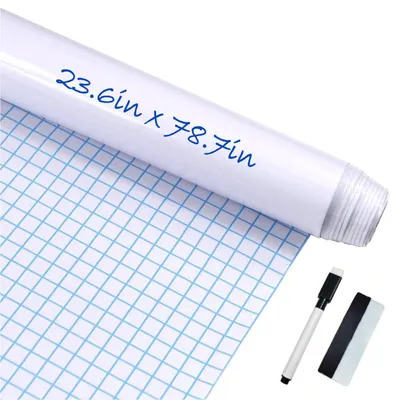Produktbild von Whiteboard selbstklebend, 60 x 200 cm, abwasbar, für Büro und Schule