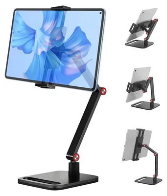 Produktbild von Omgoods – Tragbarer Monitorständer für Bildschirme von 12 bis 17,3 Zoll – Ergonomischer Tablet-Ständer