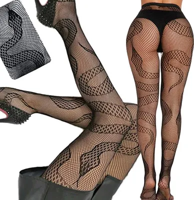 Obrázok produktu pre Pančuchy Hadia Koža Vzor Elegantné Módne Pohodlné Odolné Kabaret y