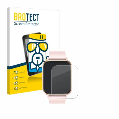 Produktbild von BROTECT Schutzglas für walkbee Smartwatch 1.83" Schutzfolie Panzer Folie Glas Display Schutz klar