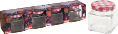 Obrázek produktu pro Sada 4ks skleniček na marmeládu