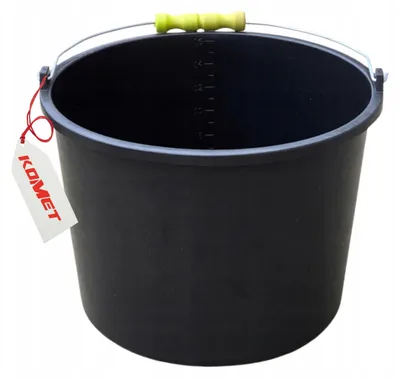 Produktbild von KOMET Robuster 16 L Bau- und Haushalts-Eimer mit Skala